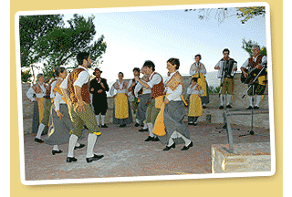 Il gruppo Folk Agilla e Trasimeno